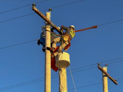 Our Linemen competing at the 2026 International Lineman's Rodeo