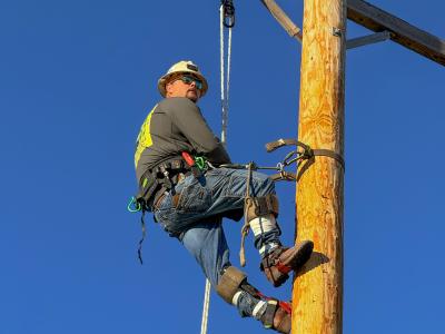 Our Linemen competing at the 2026 International Lineman's Rodeo
