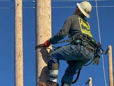 Our Linemen competing at the 2026 International Lineman's Rodeo